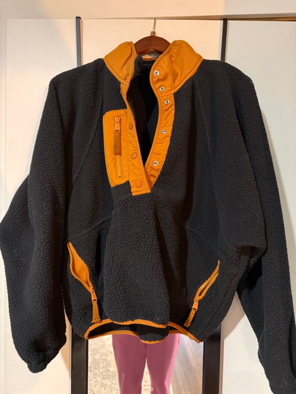 FP Movement Half Button Up Fleeze